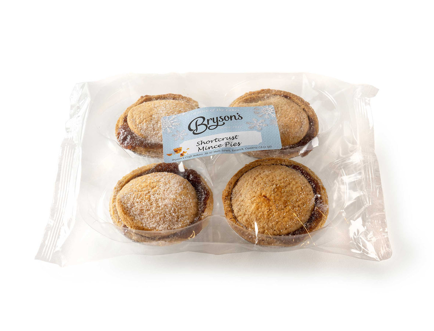 Festive Mince Pies (2 Packs of 4)