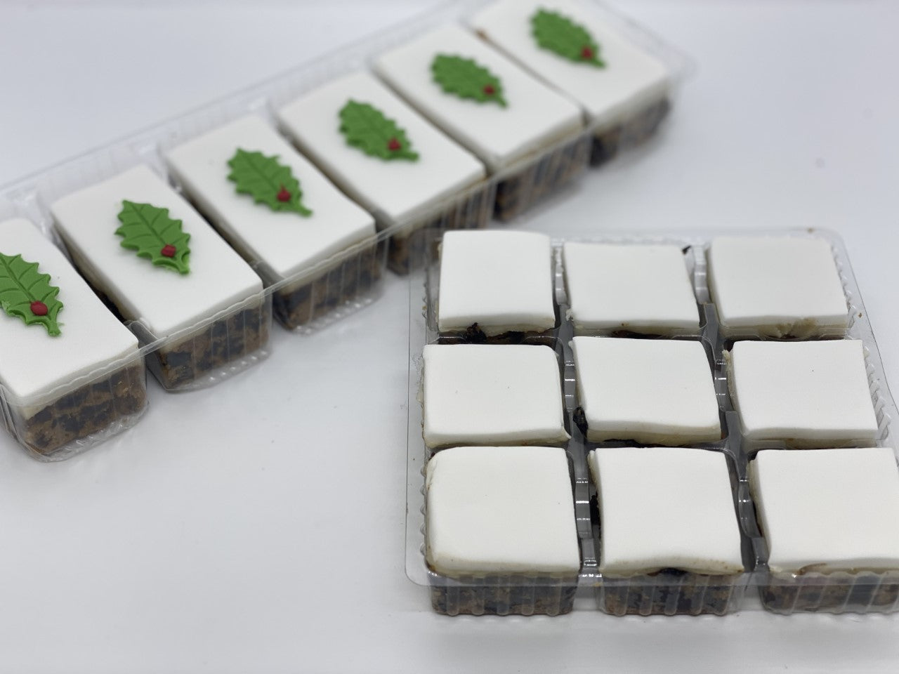 Iced Finest Fruit Cake Slices