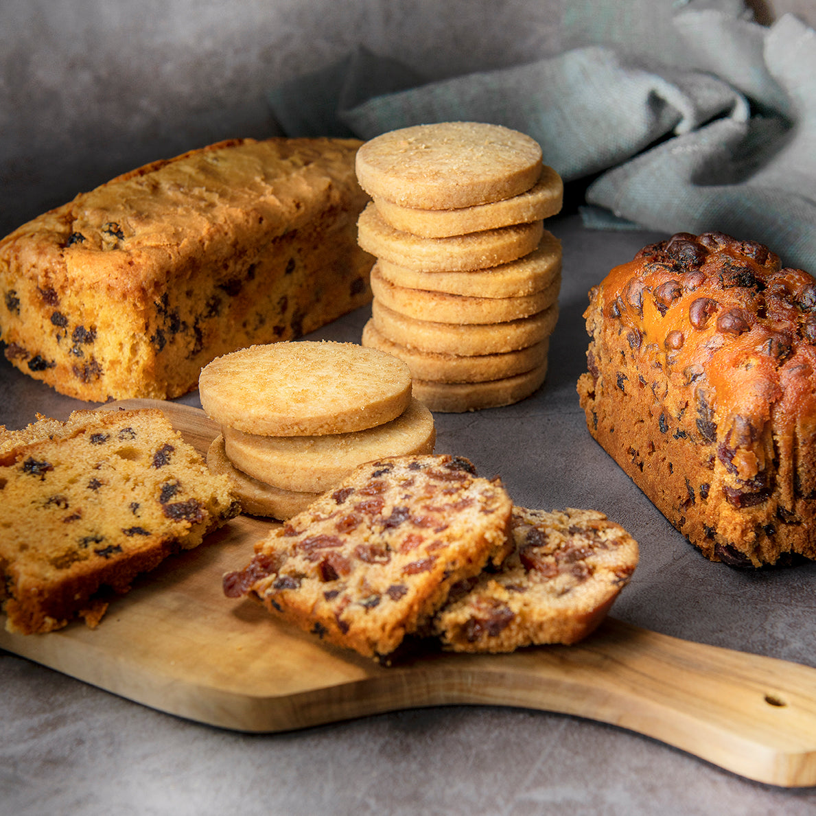 Bryson's Grisdale Selection includes Borrowdale Tea Bread, Cumbrian Fruit Cake and Butter Highlander Biscuits.