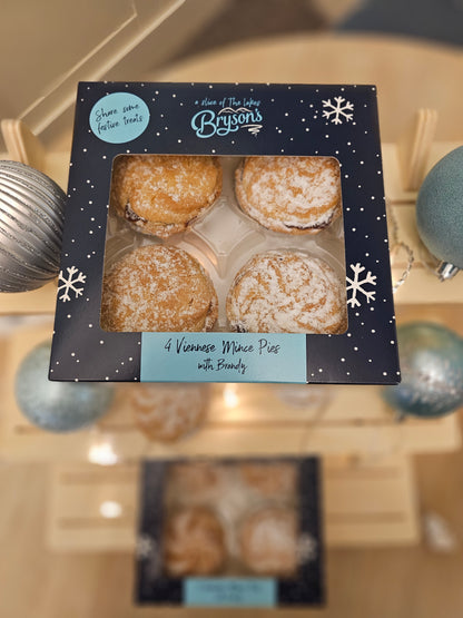 Viennese Mince Pies (2 Packs of 4)